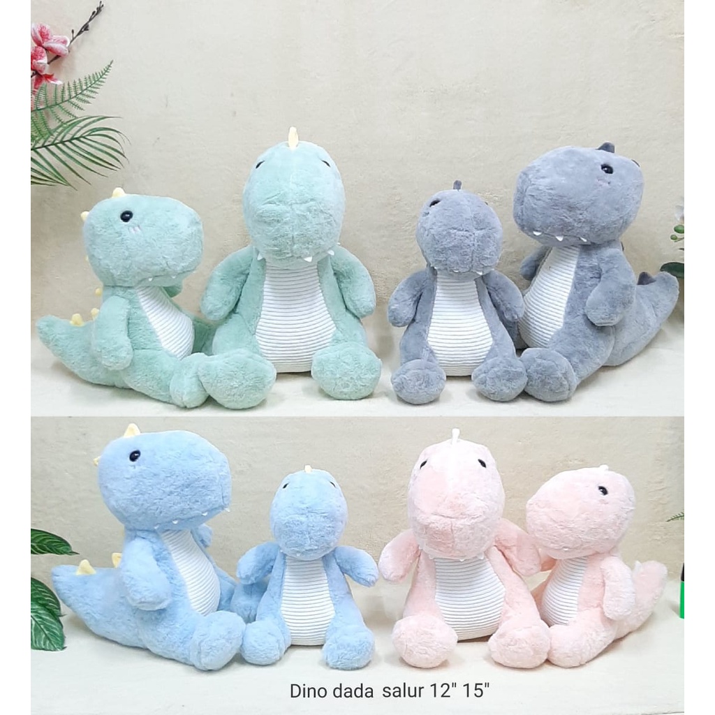 Boneka Stegosaurus 30cm/ Boneka Dinosaurus/Boneka Dino Bulu