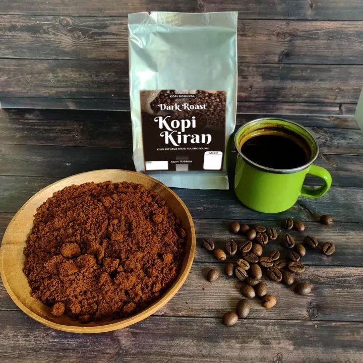 Kopi tubruk 100gr Robusta KOPIKIRAN bubuk murni kemasan kopi