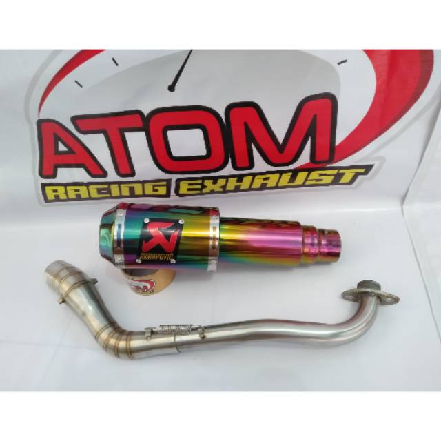 Knalpot Akrapovic full set PNP N-max, Pcx, vario