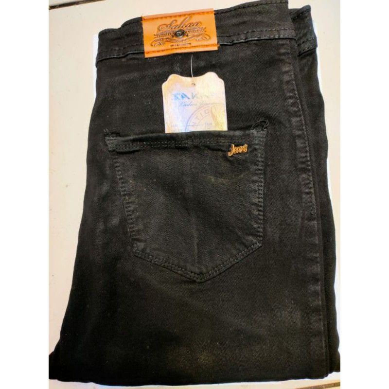 Celana jeans wanita haight waist premium size 27-34