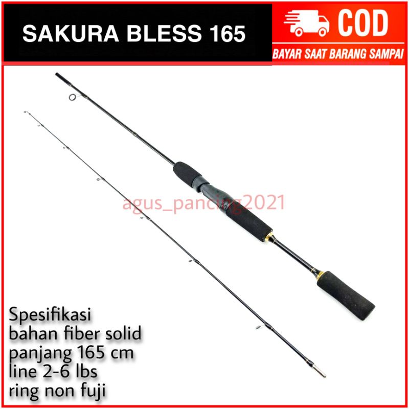 Joran UL Ultralight Ajiro Sakura bless 165cm