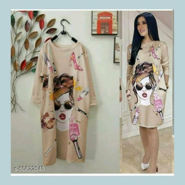 TUNIK BEAUTY GIRL COKSU - NUDE