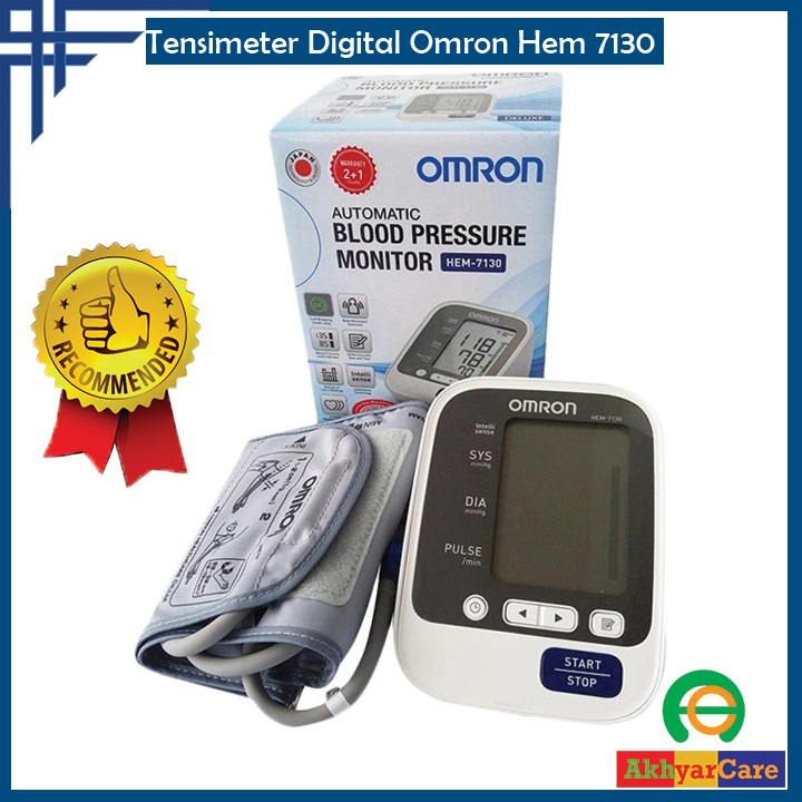 Tensimeter Tensi Digital Omron Hem 7130 Alat Tes Cek Tekanan Darah Tensi Meter Original Alat Medis