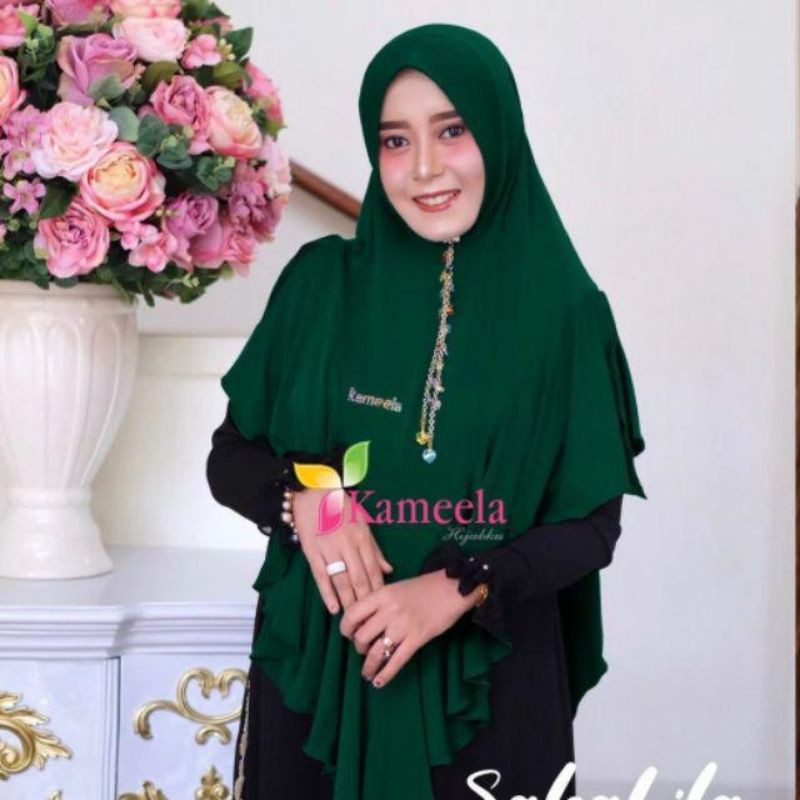 preloved khimar syar'i kameela hijabku