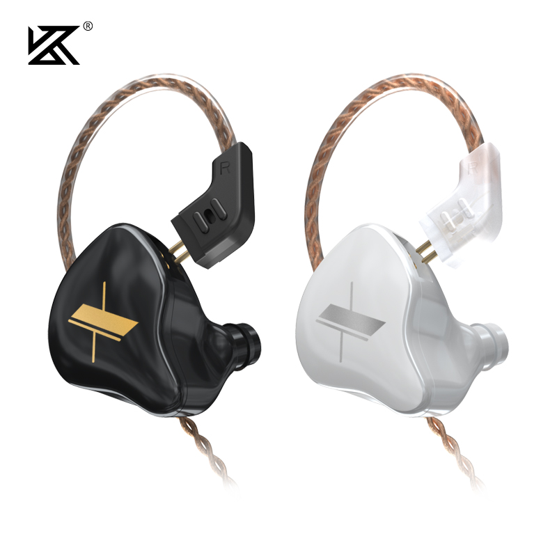 KZ EDX Earphones 1 Dynamic HIFI Bass Earbuds In Ear Monitor Headphones Sport Noise Cancelling Headset