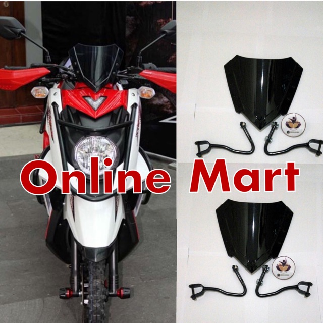 Visor x ride xride plus breket