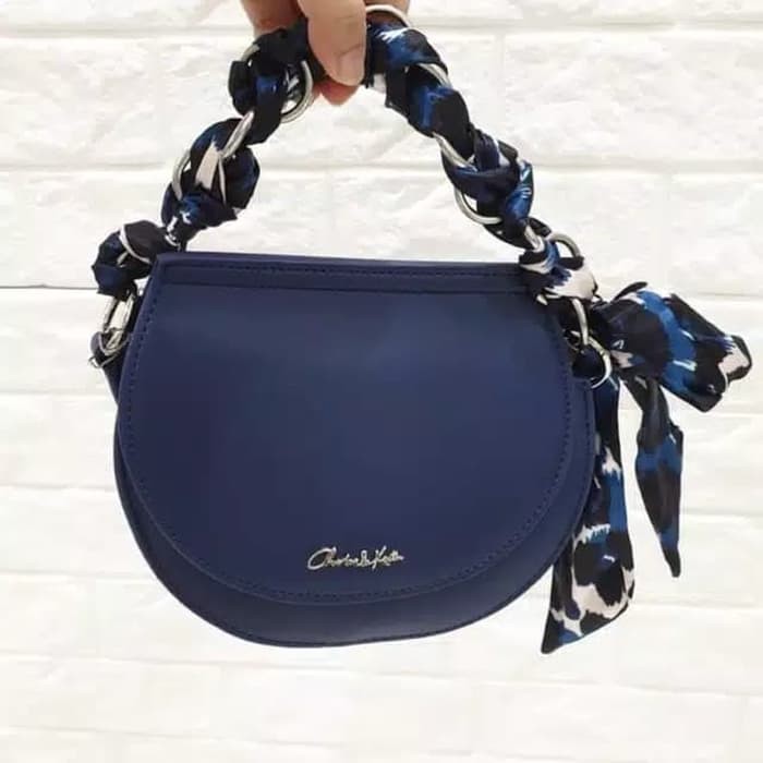 Koleksi Terbaru...  Tas cnk charles and & keith ori original murah ck bag circle flap slin
