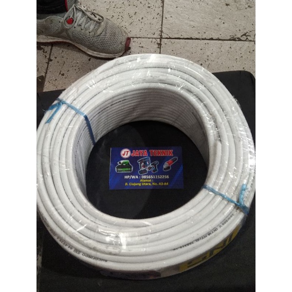 kabel listrik 2x0.75 harga per meter