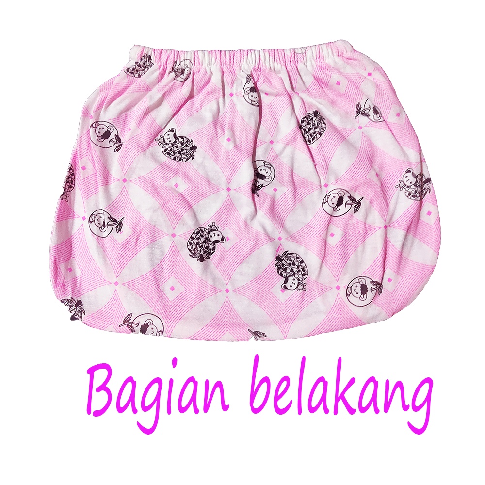 4 pca celana pop bayi laster cerry 6-12 bulan