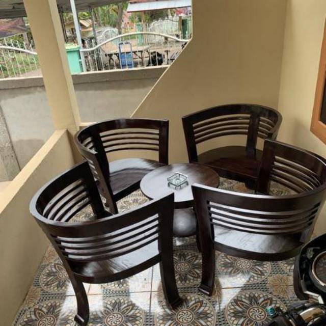 Kursi teras cantik kursi teras jati