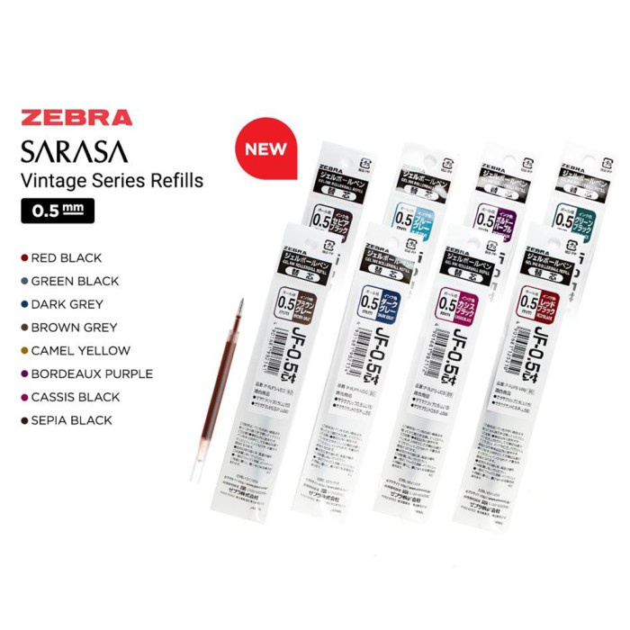 

Isi / Refill Sarasa Vintage JF-0.5 mm