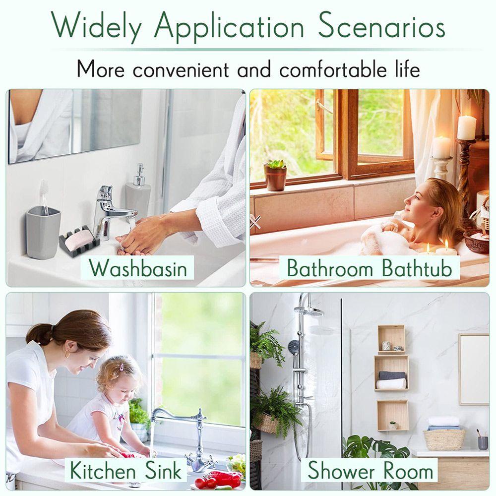 Populer Sabun Piring Kamar Mandi/Dapur Kotak Sabun Miring Tempat Penyimpanan Sabun