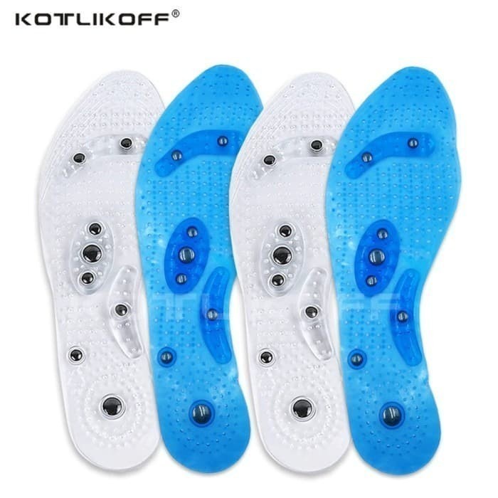 ready stock instant gosend grab Insoles Sole Magnetic Ortopedic kaki