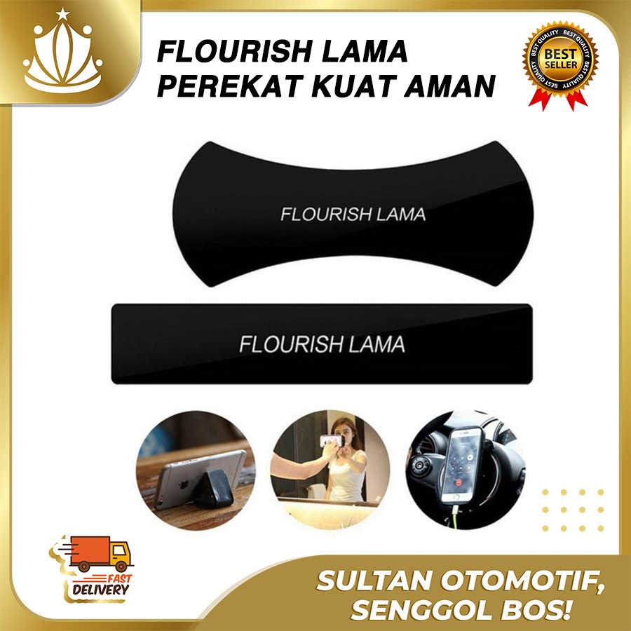 Car Set Flourish Lama Holder Tempelan HP GPS ORIGINAL