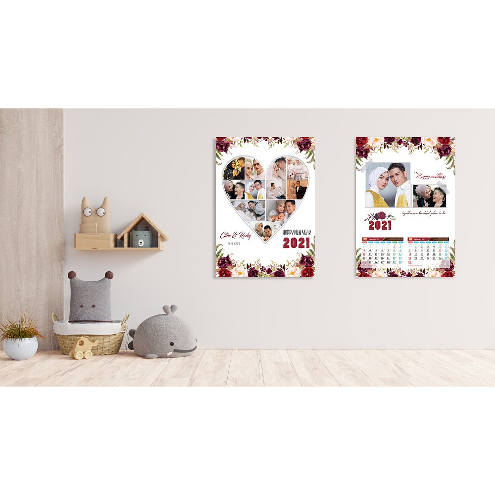 

Cetak Kalender Dinding 2021 Custom Foto - Ukuran A3