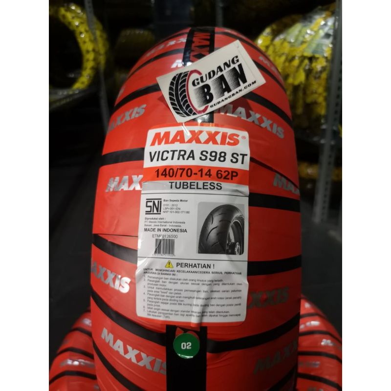 Maxxis victra s98 140/70.14 aerox