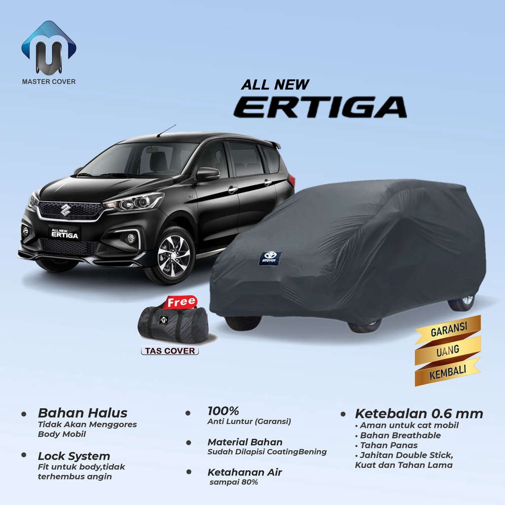 Body Cover Mobil All New Ertiga Sarung Mobil Ertiga GL / GX / SPORT Mantel Selimut Mobil Suzuki