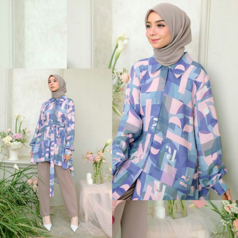 ZYRA TOP BY RADWAH/LONGCROP