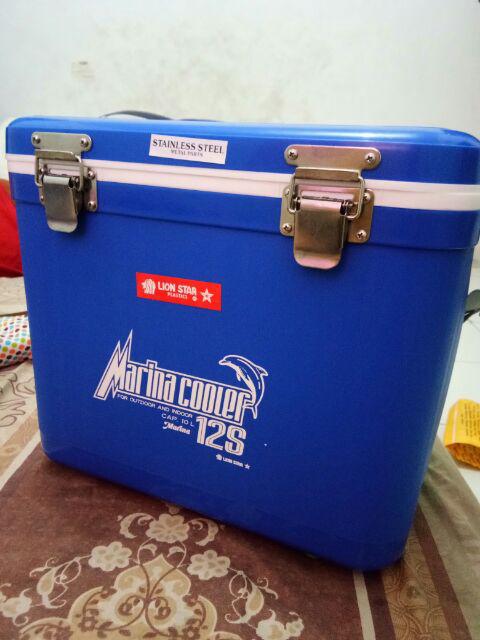 [lion Star]marina Cooler Box 12s/box Es Ukuran 10 Liter