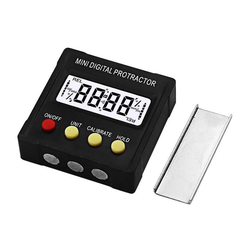 Best Seller ! JIGONG Digital Protractor Inclinometer Level Magnetic - JIG-RT001