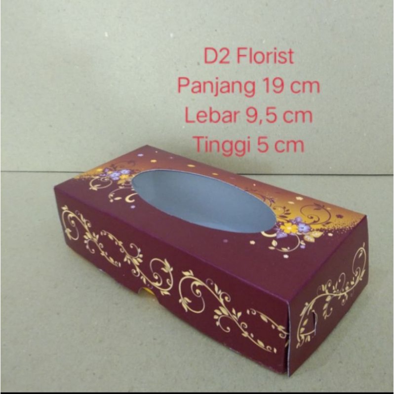 

Kardus Donat 2 Cetak Florist Box Makanan Kemasan Snack