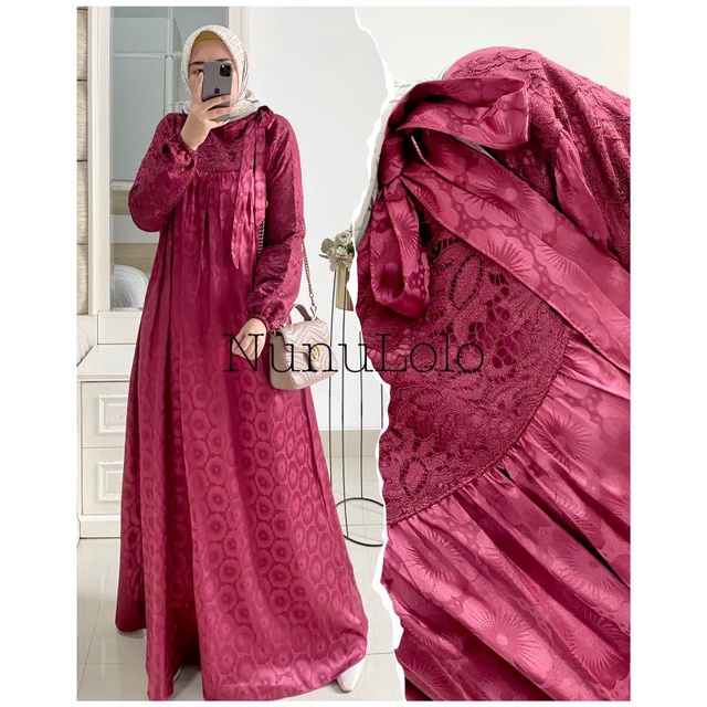 FAZZA BROKAT DRESS by NUNULOLO