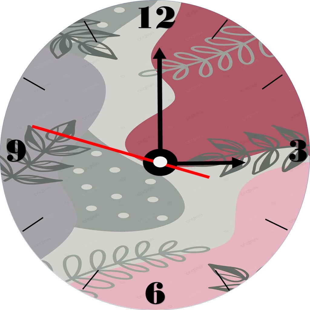 Jam Dinding Kayu Minimalis Aesthetic / Jam Dinding Vintage Unik