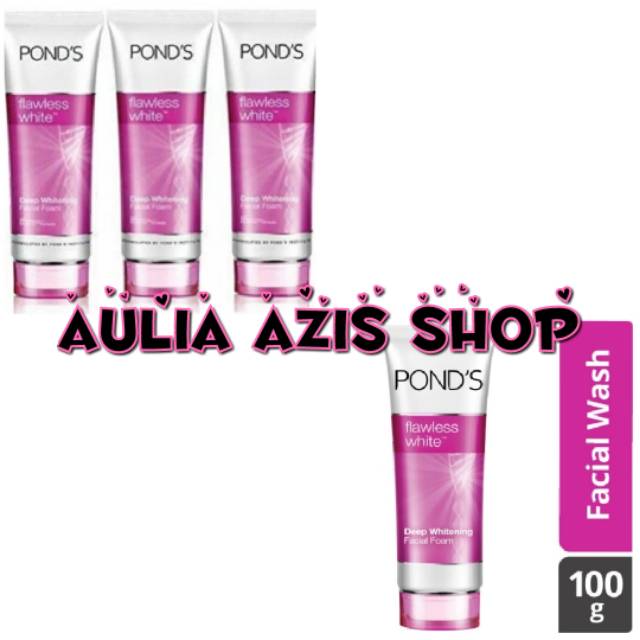 PONDS flawless white facial foam 100gr