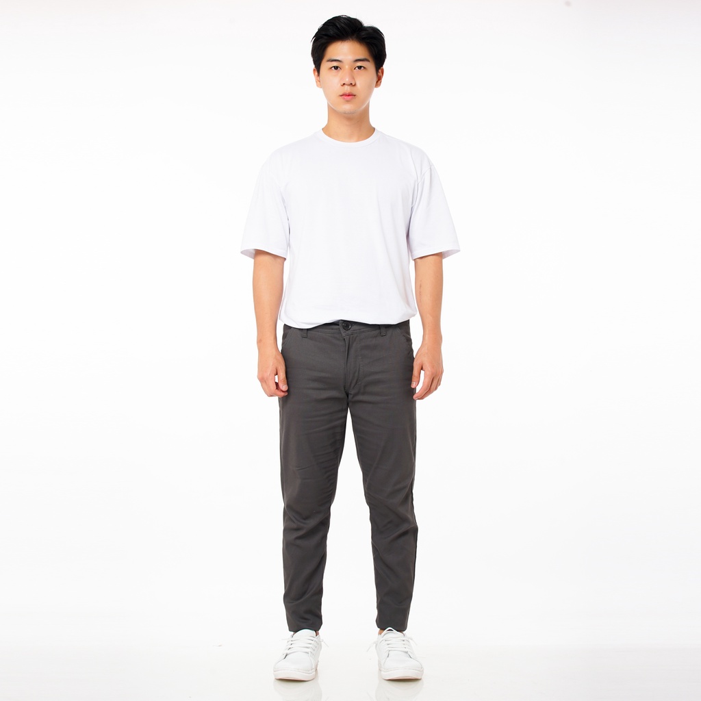 Celana Slim fit Pria Chinos Chino Panjang Katun Twill Kualitas Premium Cino Pants Kasual Pria