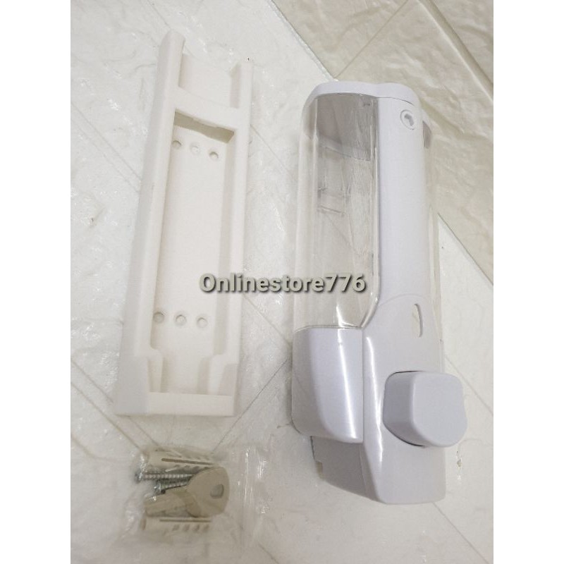 Dispenser Tempat Sabun Cuci Tangan Cair Single Touch Soap Key Lock