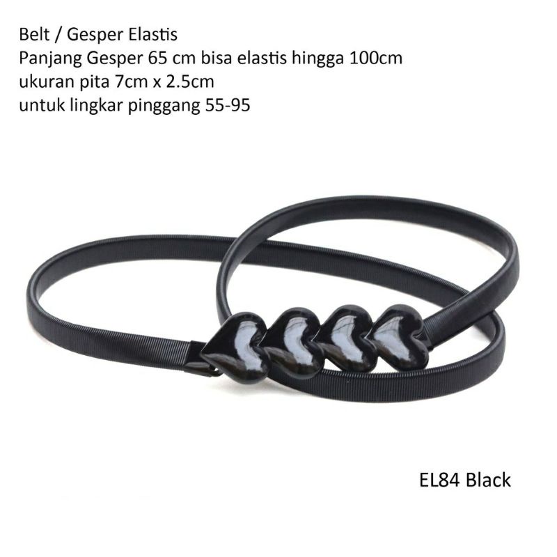 BELT ELASTIS GESPER ELASTIS MOTIF DAUN IKAT PINGGANG WANITA ELASTIS Sabuk Wanita