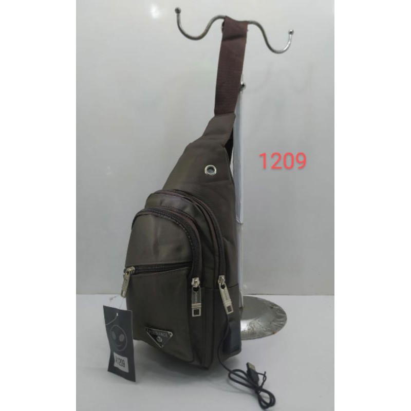 Tas Punggung Import + usb external Charge # 1209