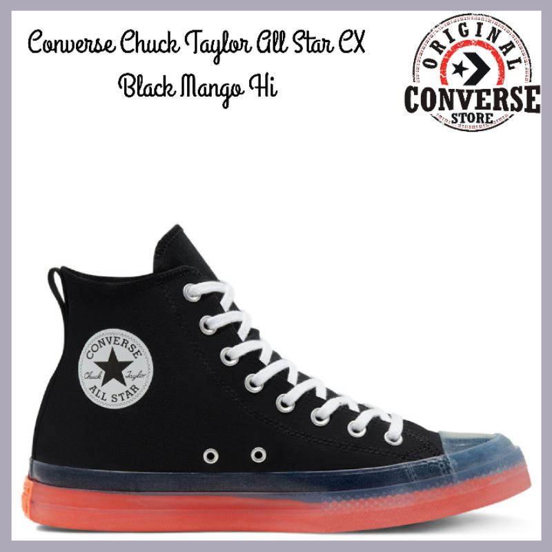 ORIGINAL CONVERSE CHUCK TAYLOR ALLSTAR CX BLACK MANGO Hi 167809C MENS