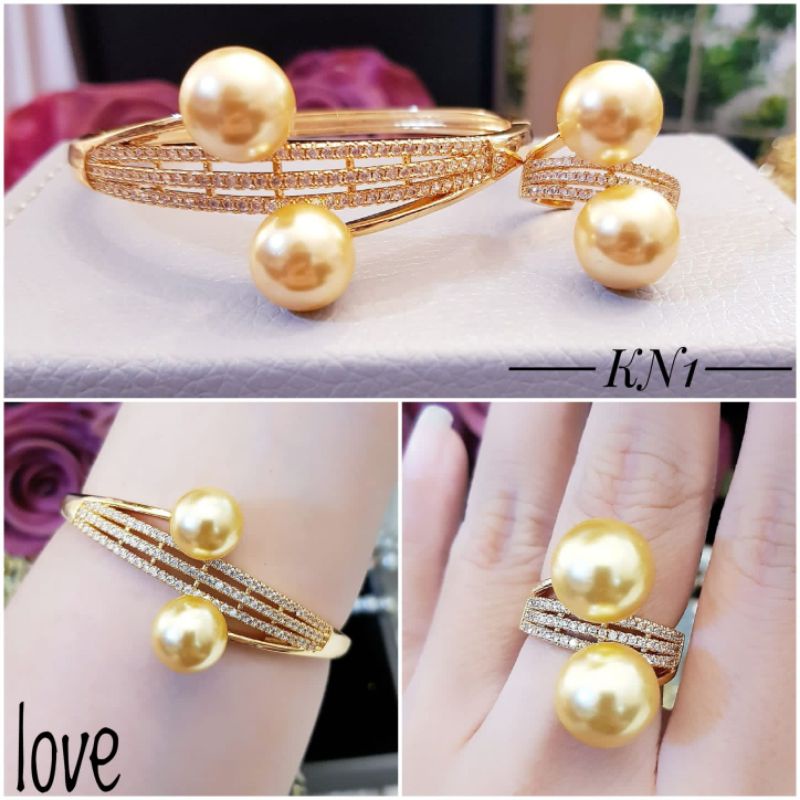 Set Gelang Dan Cincin Xuping Terbaru 938