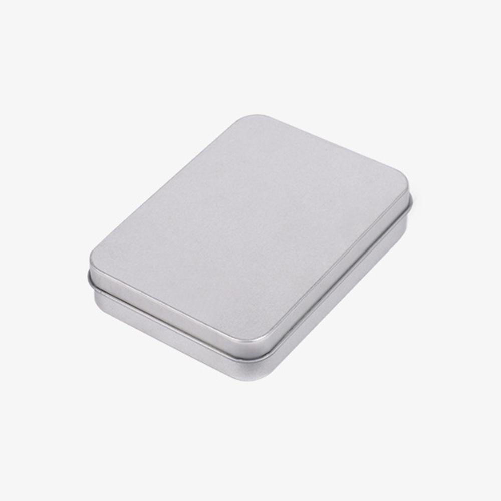 Quinton Tinplate Boxes Keys Kotak Kecil Warna Silver Metal Logam