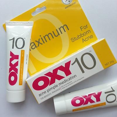 OXY 10 Maximum Cream Penghilang Pembersih Jerawat Wajah Acne Pimple Medication Krim Penghilang Pembersih Bekas Jerawat Pengecil Pori Pori Wajah