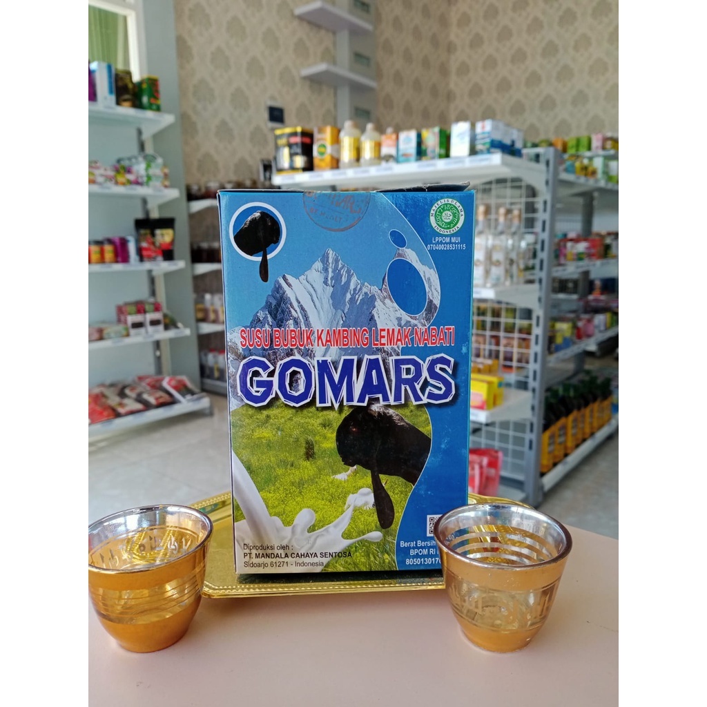 

Gomars Susu Kambing Etawa 200g Asli Original Susu Bubuk Gula Jagung Krimer Nabati Imunitas Sehat Goat Milk Ettawa Minuman Bubuk Instan Seduh