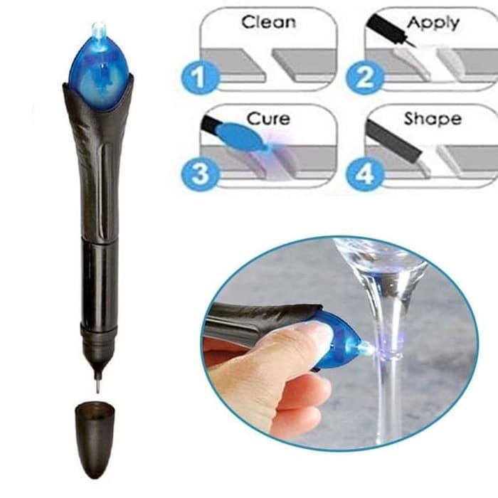 

5 Second Fix Lem Serbaguna Ajaib Sinar UV Magic Super Glue Power Tool LBAG