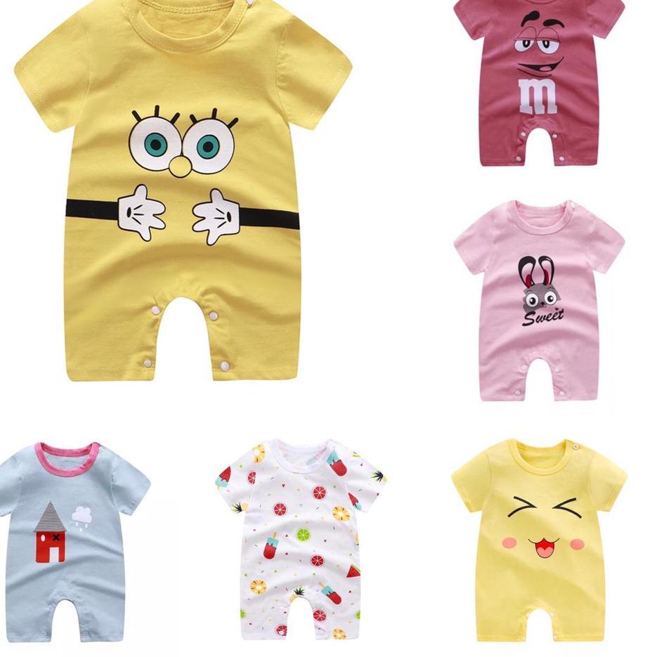PWI.993857– Jumper bayi baju bayi lengan pendek baju bayi import baju bayi laki laki jumper bayi lak