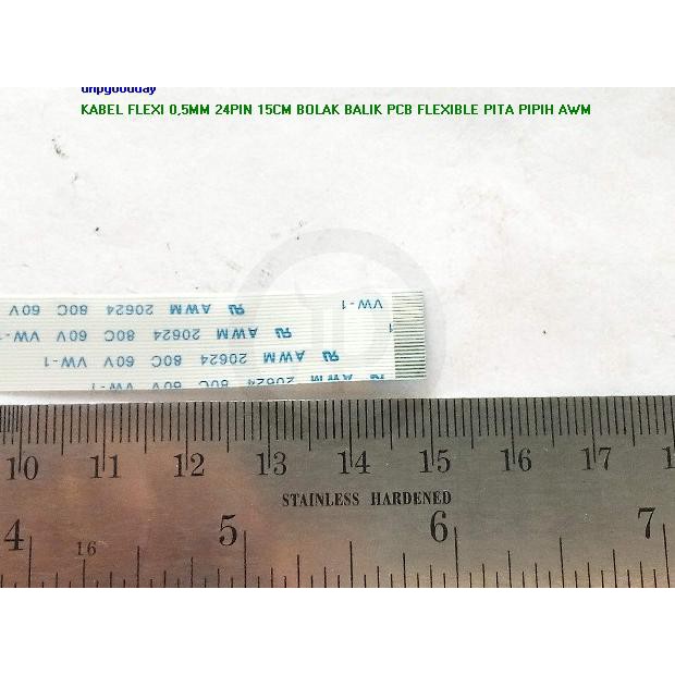 

Kabel Flexi 0,5Mm 24Pin 15Cm Bolak Balik Pcb Flexible Pita Pipih Awm Dnpgood11 Ayo Beli