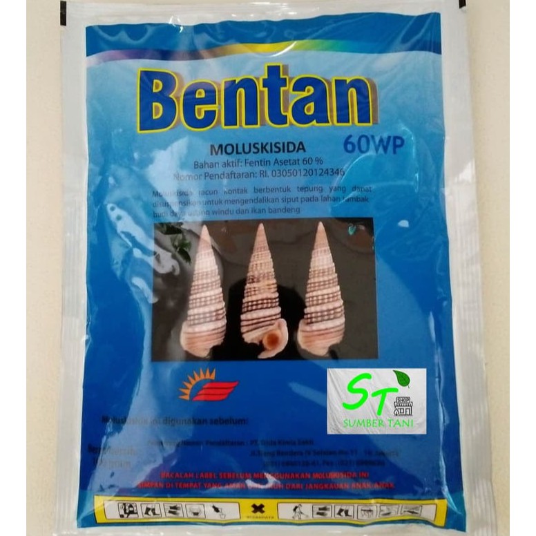 Racun Keong BENTAN 100 Gram Untuk Ladang Dan Tambak
