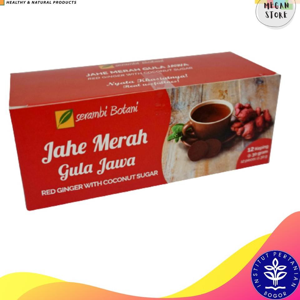 

Lagi's readyh [BISA COD] Jahe Merah Gula Jawa Isi 12 - Produk IPB J62J1 ,..|