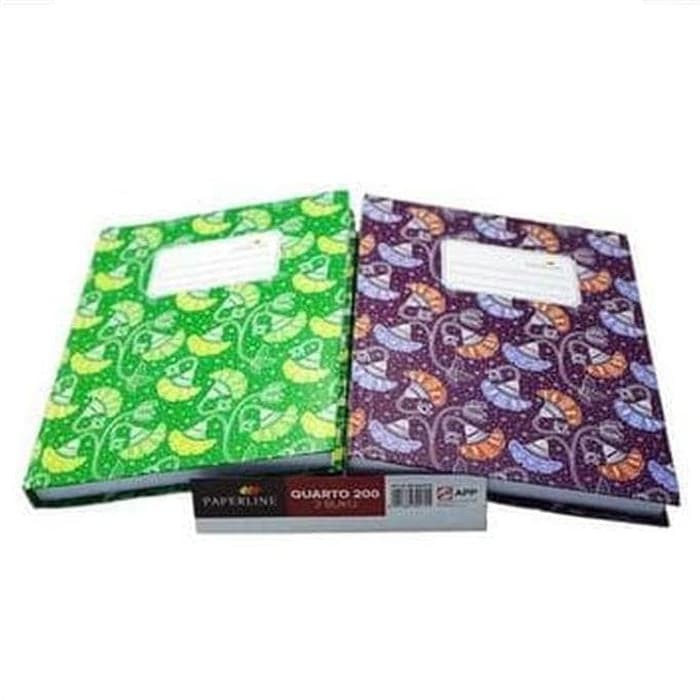 Buku Quarto Hard Cover / Buku Kuarto Isi 200 / Kwarto