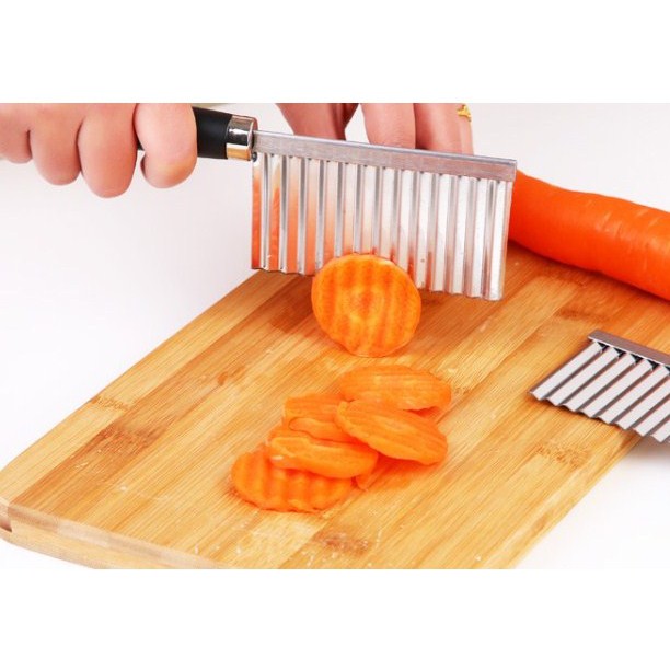 Pisau Gelombang Serbaguna Potong Iris Timun Wortel Kentang (WN91)