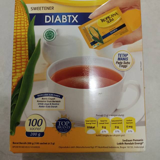 

Tropicana slim diabtx 100 sachet