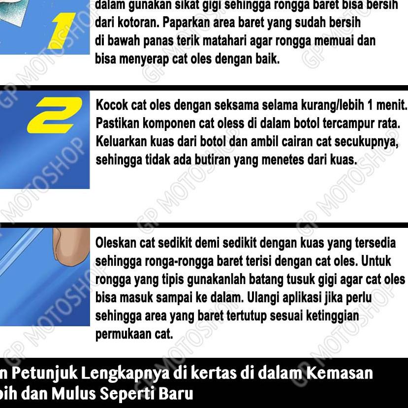 ❀ DAIHATSU ICY WHITE CAT OLES PENGHILANG BARET MOBIL LECET PUTIH SOLID AYLA XENIA TERIOS SIGRA SIRIO