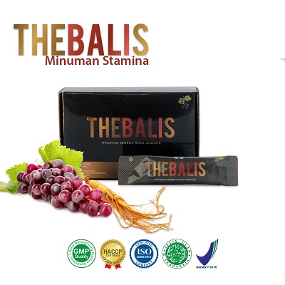 THEBALIS Suplemen Serbuk Penyubur Penambah Sperma dan Vitalitas Pembangkit Libido Pria Herbal BPOM -