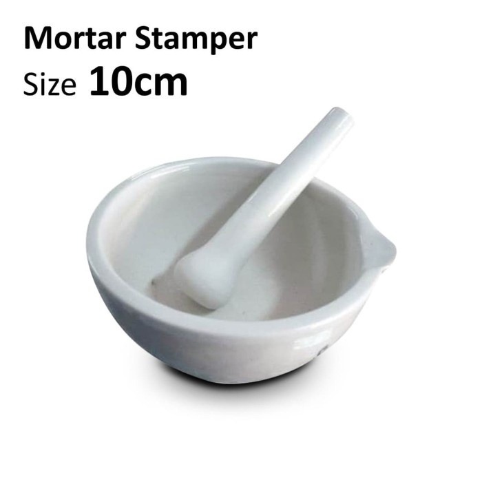 Mortar Pestle Lumpang Alat Penumbuk Diameter 10cm OJ