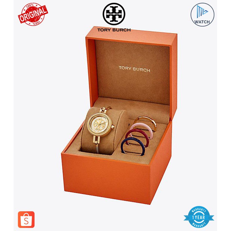 [ TORY BURCH ORIGINAL- GARANSI ] JAM TANGAN PRIA WANITA | RANTAI | KULIT | KARET | MURAH | WANITA BR