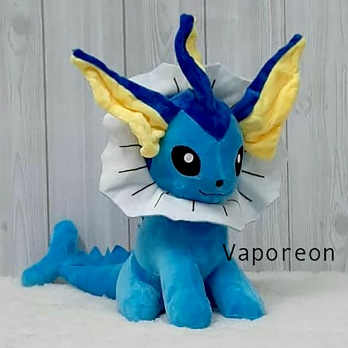 Boneka Pokemon GLACEON  jolteon leafleaon eevee glaceon espeon vaporeon squirtle charmender flaREON